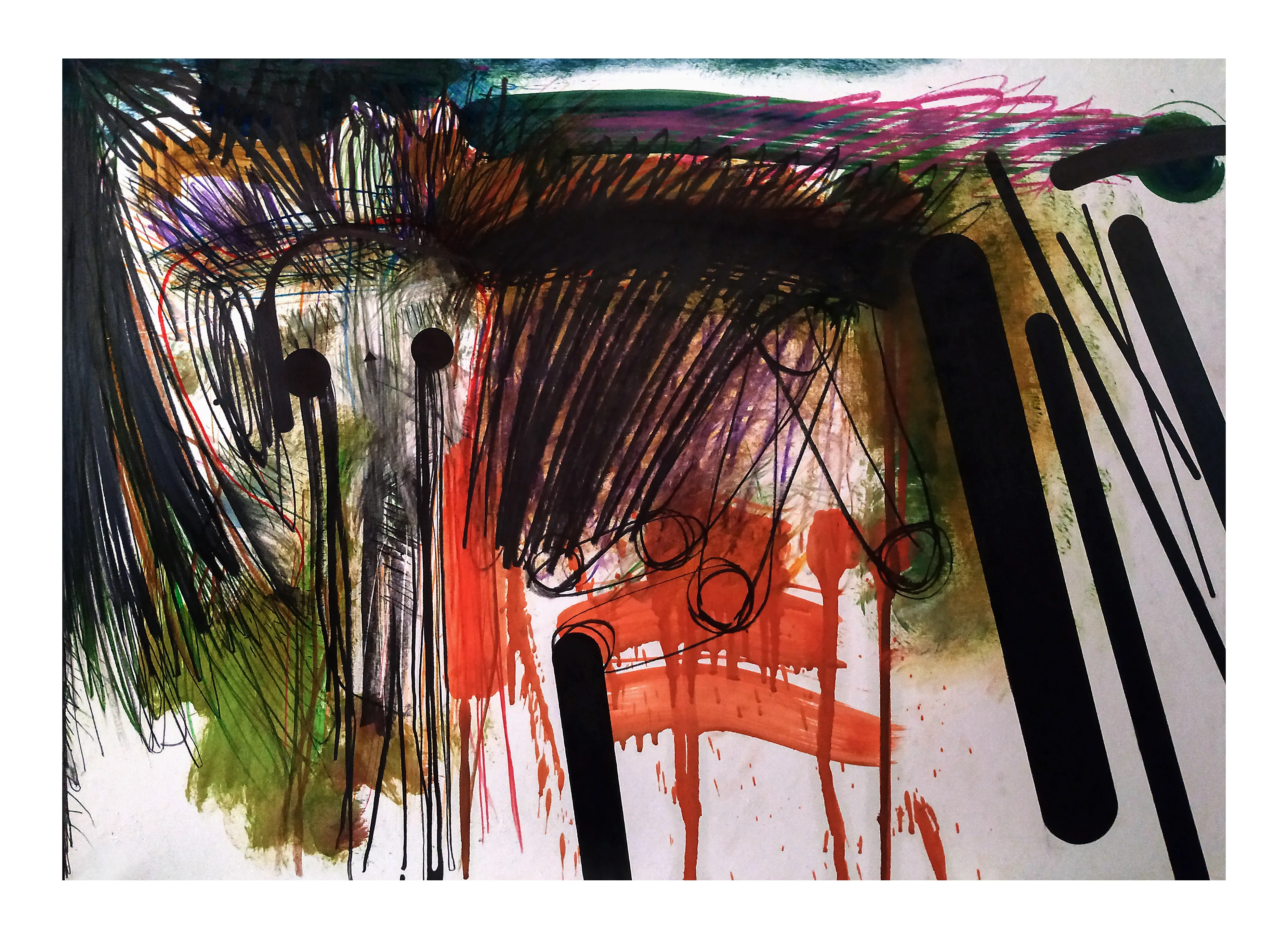 Зображення "Камінь 16" від євген григор'єв, матеріали: папір, графіт, олія, кольорові олівці, медіум: Графіка, місто: Львів, серія: "Камені у кишенях", ціна: €500