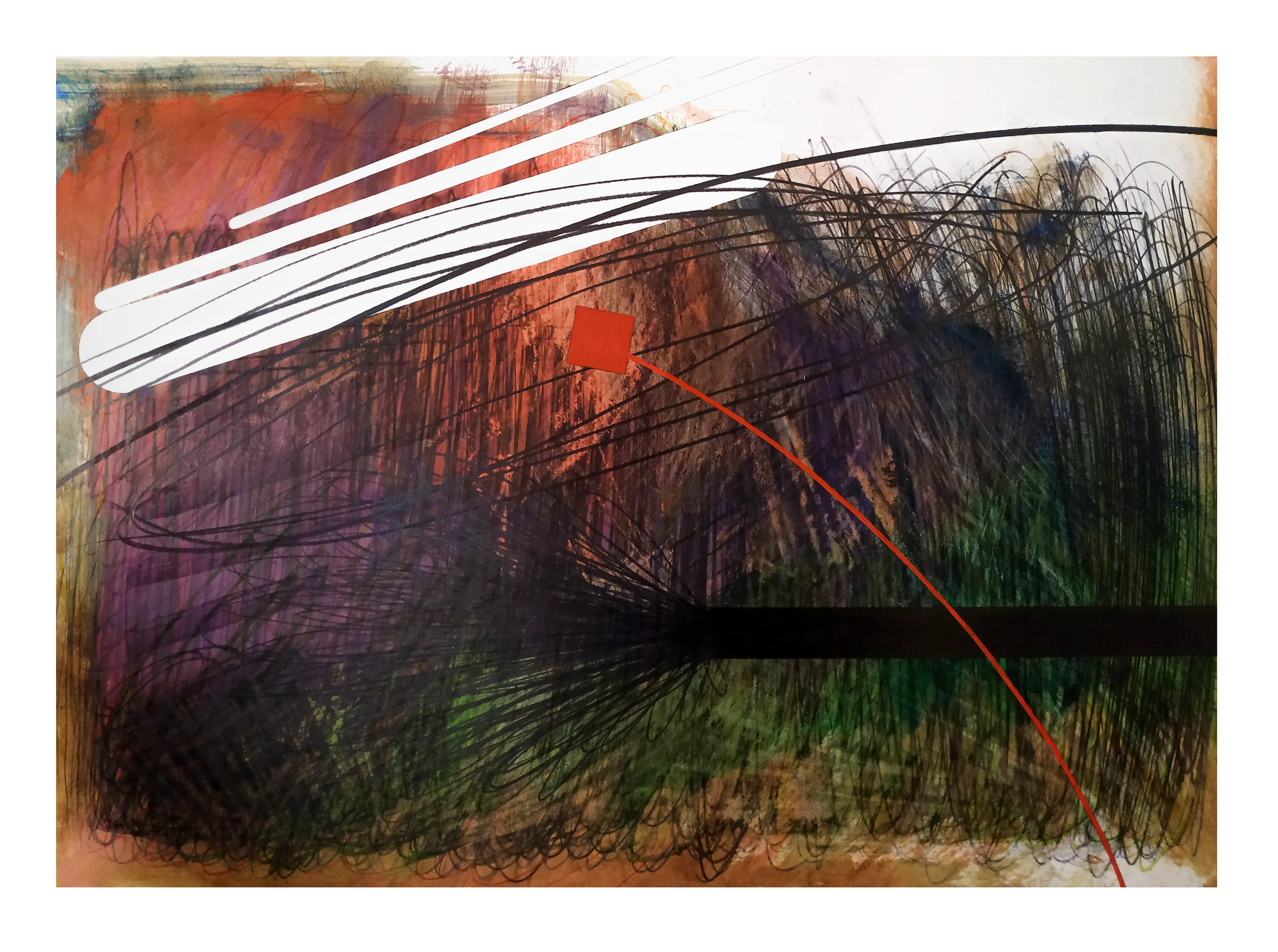 Зображення "Камінь 11" від євген григор'єв, матеріали: папір, графіт, олія, кольорові олівці, медіум: Графіка, місто: Львів, серія: "Камені у кишенях", ціна: €500