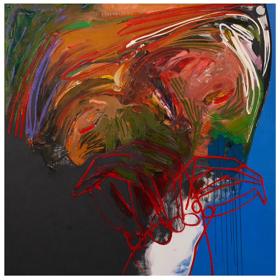 Зображення "El Cóndor Pasa" від євген григор'єв, матеріали: Полотно, олія, медіум: Живопис, місто: Львів, серія: "Левітація", ціна: €1200