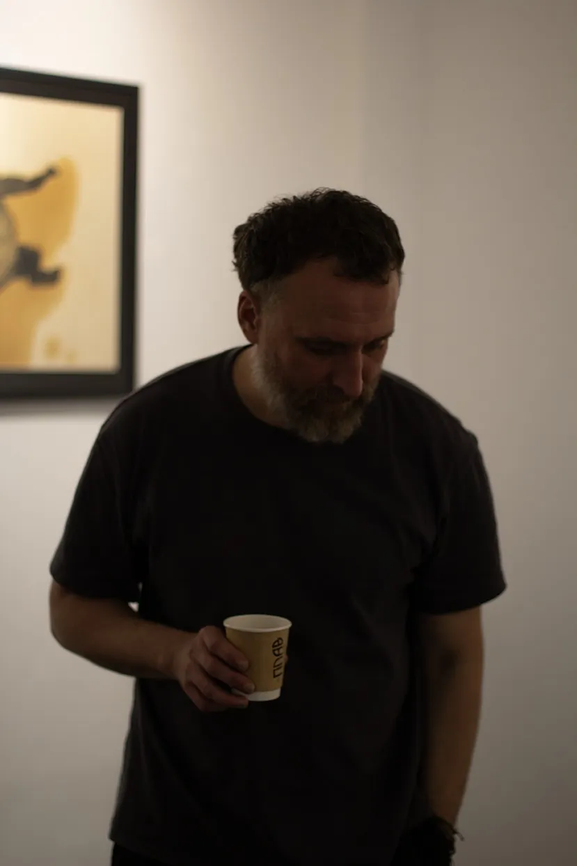 Фото до проєкту "Посмішка розіп'ятої людини" від євген григор'єв, проєкт типу Виставки, базується у Галерея "Світло" м. Львів, вул. Валова, буд. 19, створено у 05.02.2026 Фото 5 з 20.