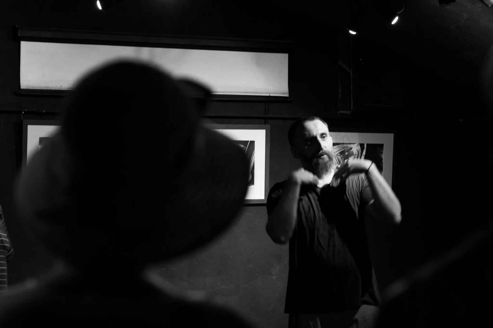 Фото до проєкту "Чорне, сіре, біле" від євген григор'єв, проєкт типу Виставки, базується у Галерея "Музей Ідей" вул. Валова, буд.18А, Львів , створено у 14.02.2026 Фото 15 з 23.