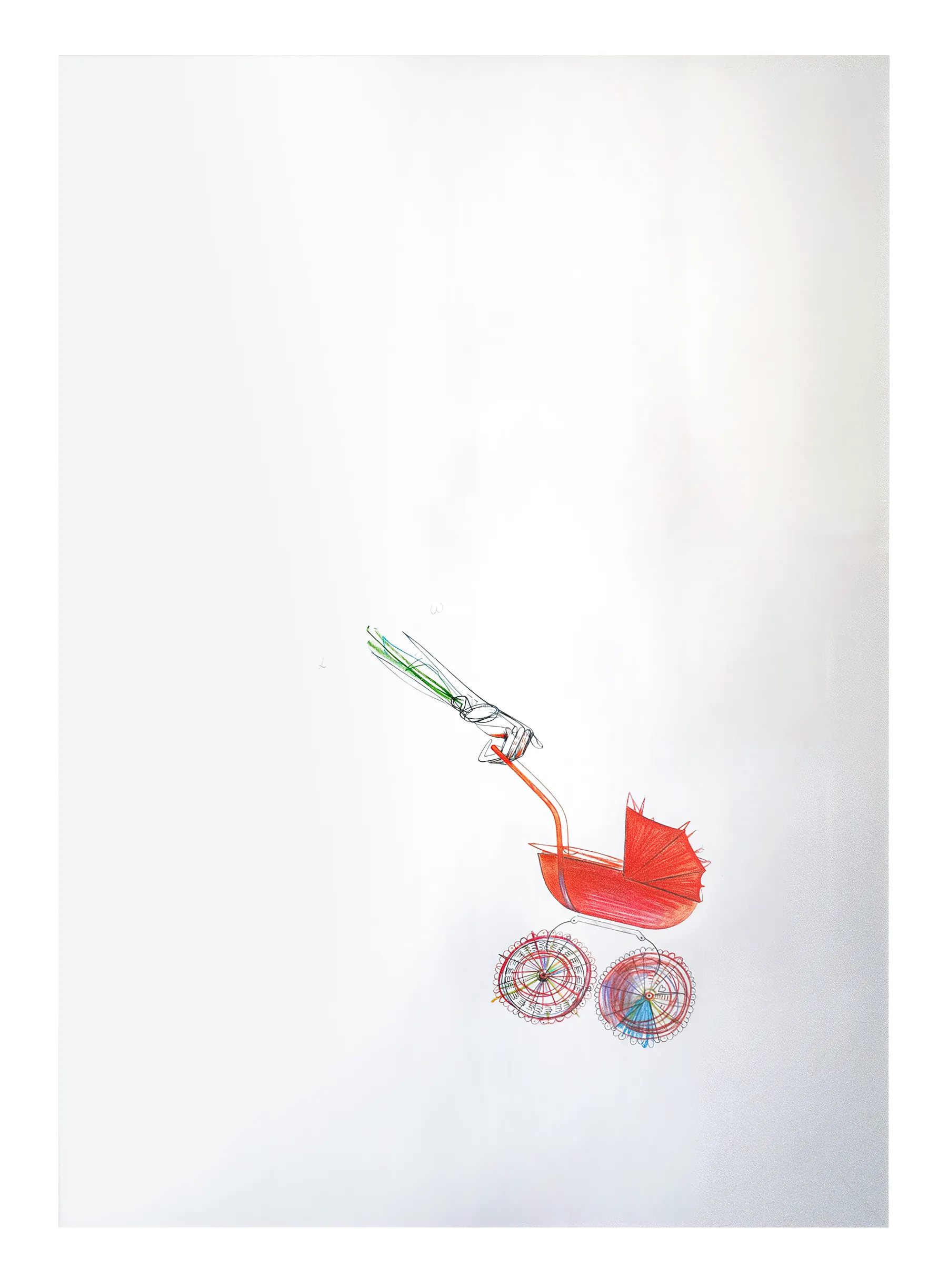 Зображення "Людство" від євген григор'єв, матеріали: папір, графіт, кольорові олівці, медіум: Графіка, місто: Львів, серія: "Приземлення", ціна: €700